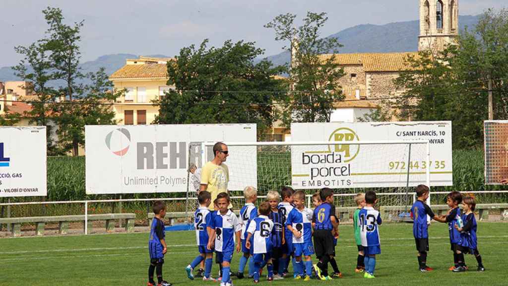 Imagen del final de uno de los partidos de la edición pasada del torneo, el 31 de mayo del 2015.