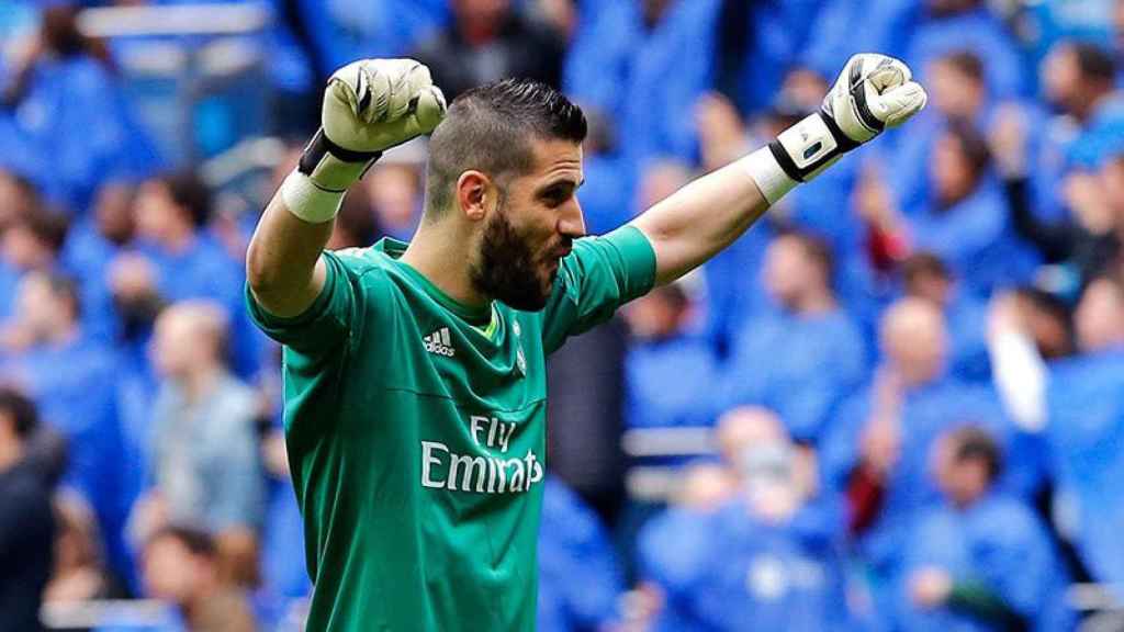 Kiko Casilla, portero del Real Madrid.