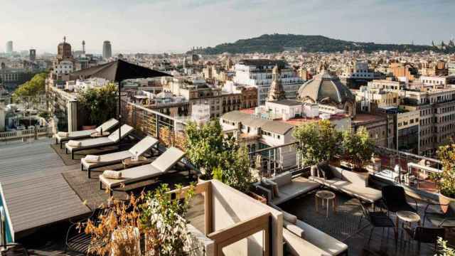 Terraza de un hotel de NH Hoteles en Barcelona / CG