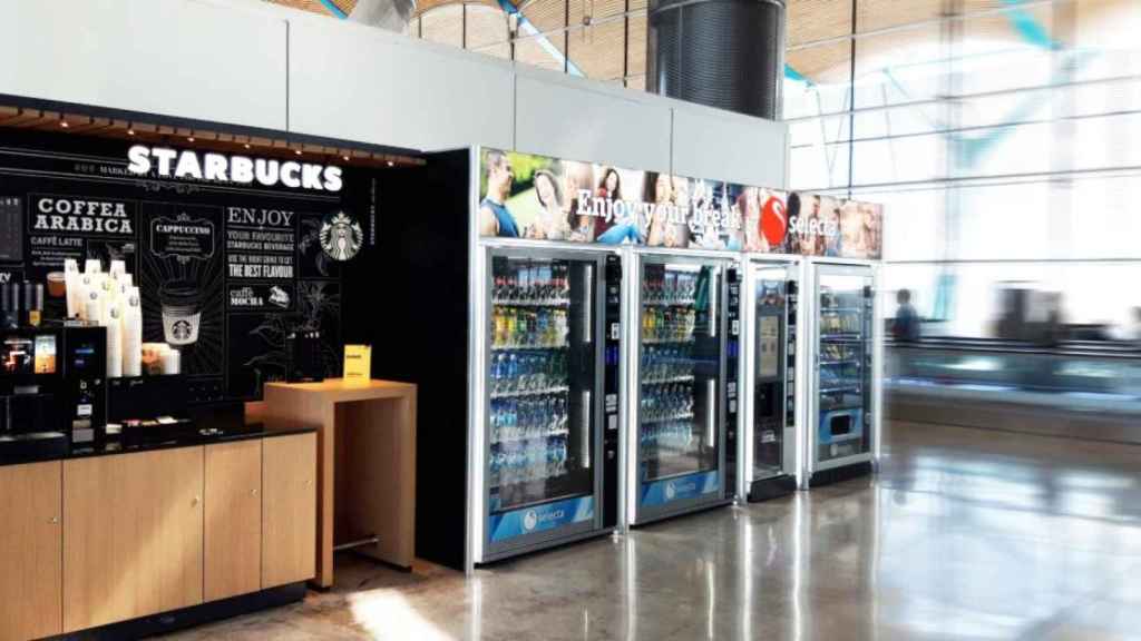 Punto de venta de Selecta en el aeropuerto de Madrid / SELECTA