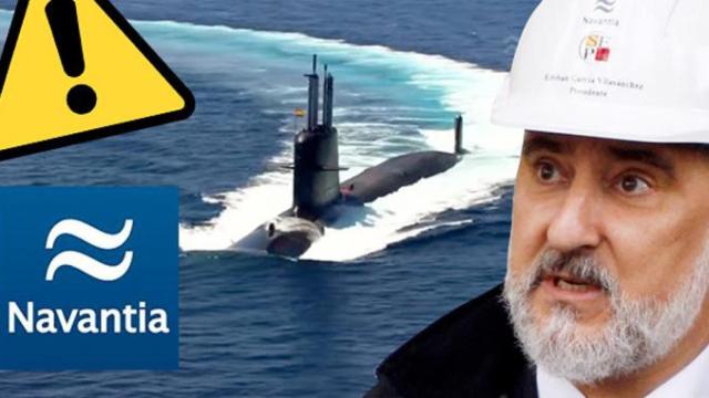 Esteban García Vilasánchez, expresidente de Navantia y responsable del desastre de los submarinos S-80 Plus / FOTOMONTAJE DE CG