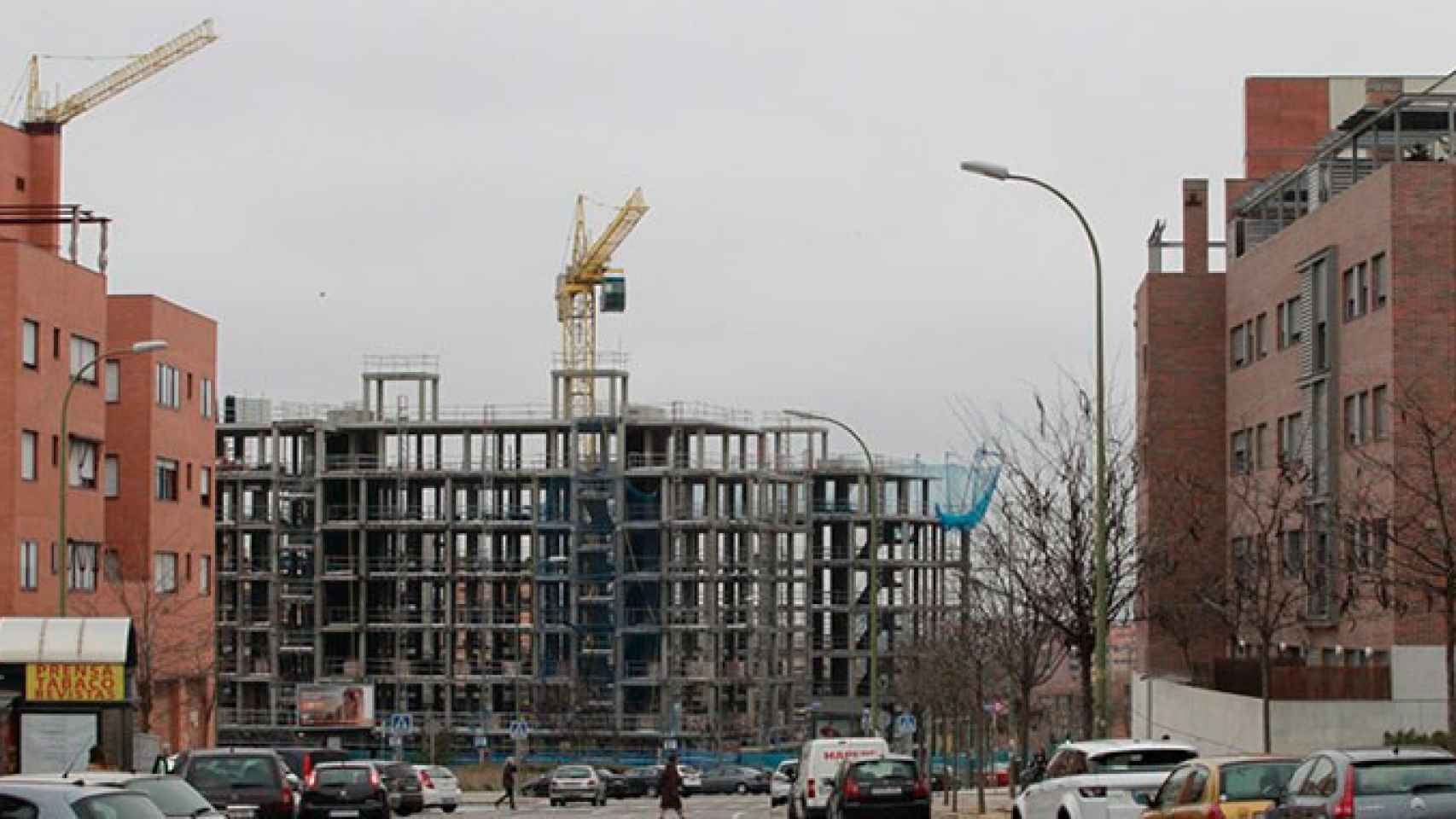 Un edificio de viviendas en construcción / EUROPA PRESS