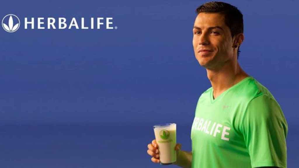 Cristiano Ronaldo, fichaje estrella para ser embajador de Herbalife