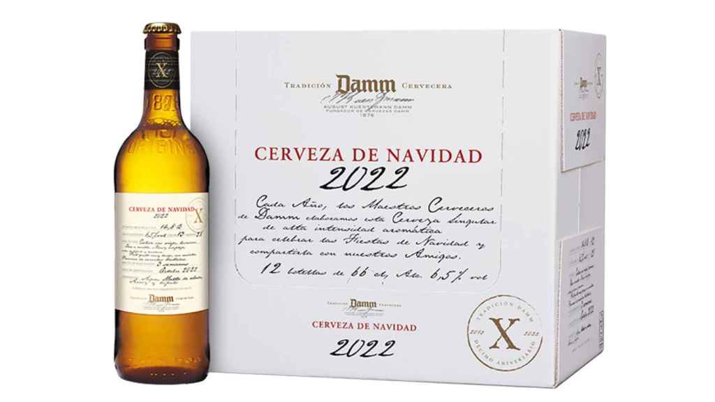 Pack de la cerveza de Navidad de Damm / DAMM