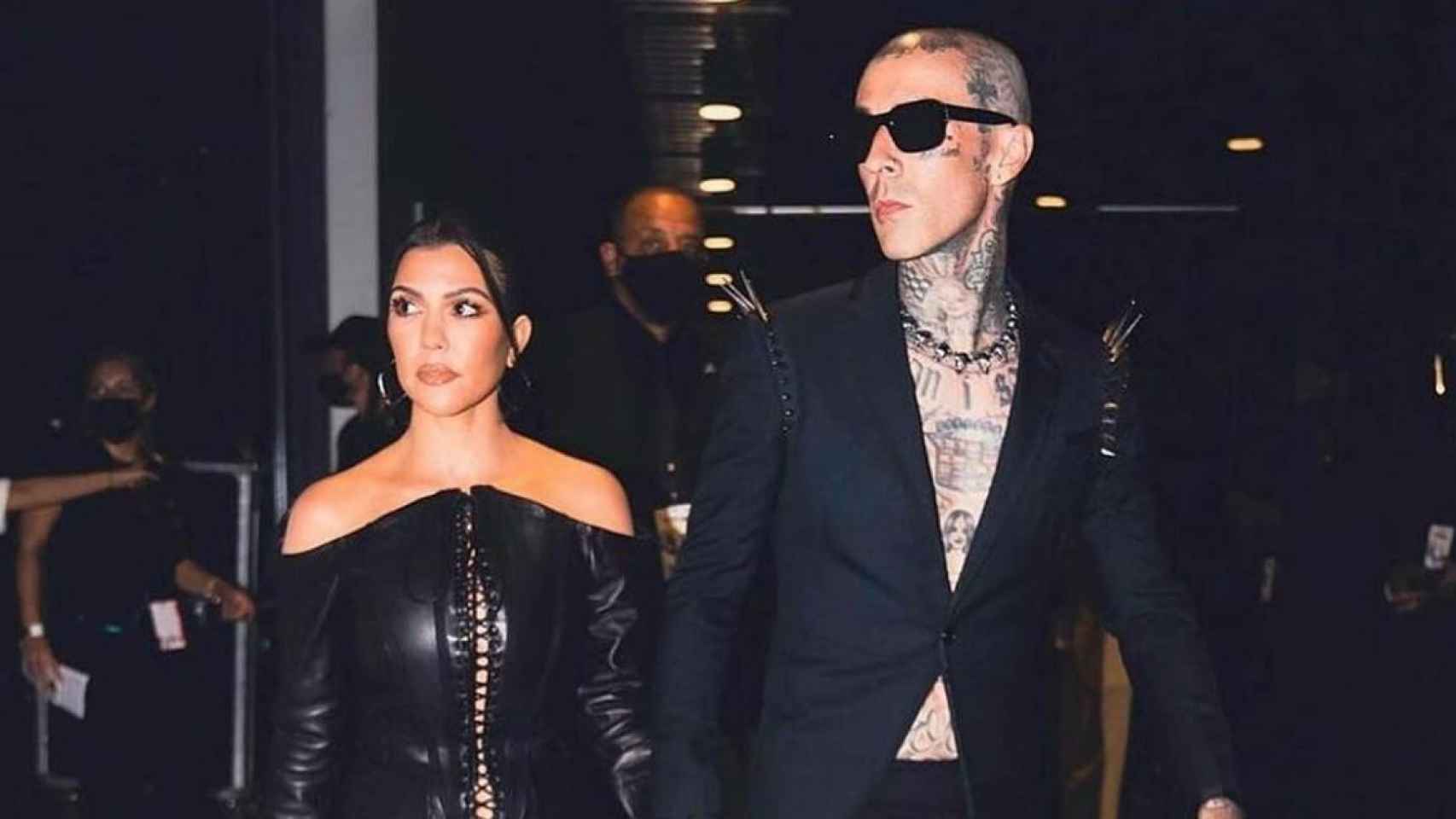 Kourtney Kardashian y Travis Barker anuncian su compromiso / INSTAGRAM