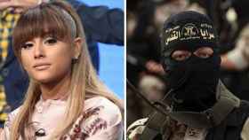 La cantante Ariana Grande junto a un militante de Estado Islámico / FOTOMONTAJE CD