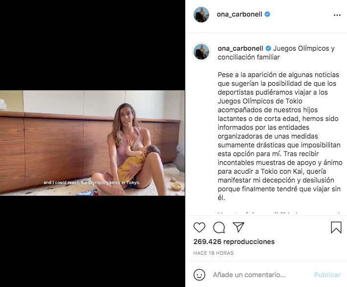 Ona Carbonell en Instagram / @ona_carbonell