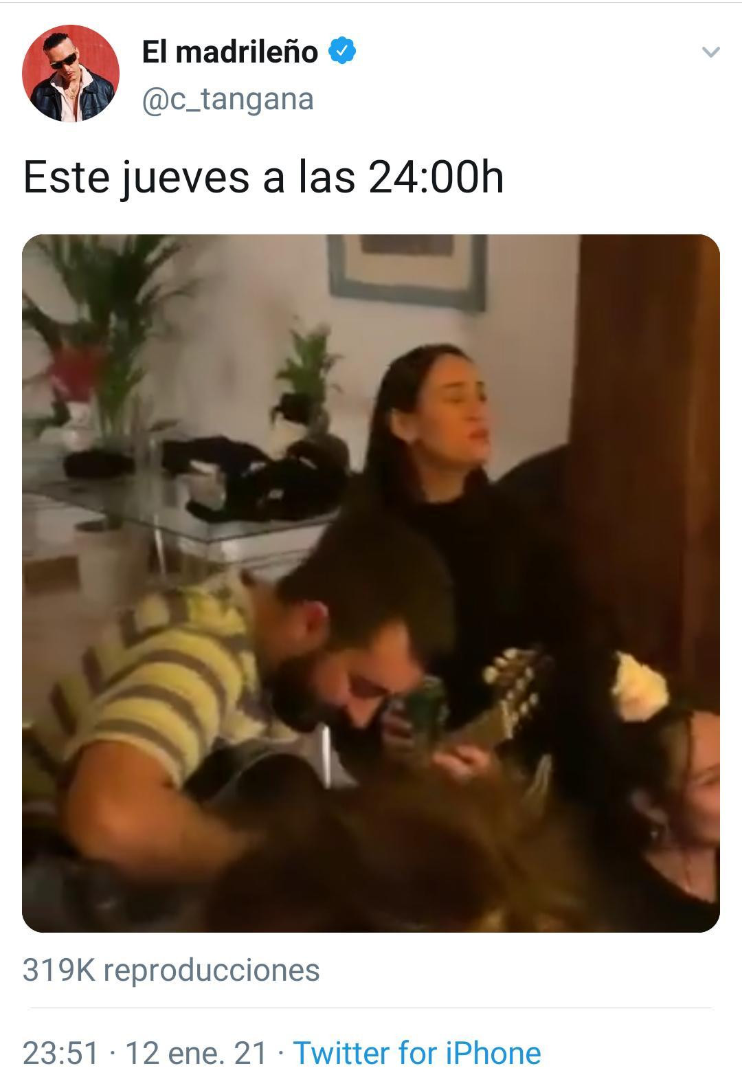 Vídeo de C. Tangana / TWITTER