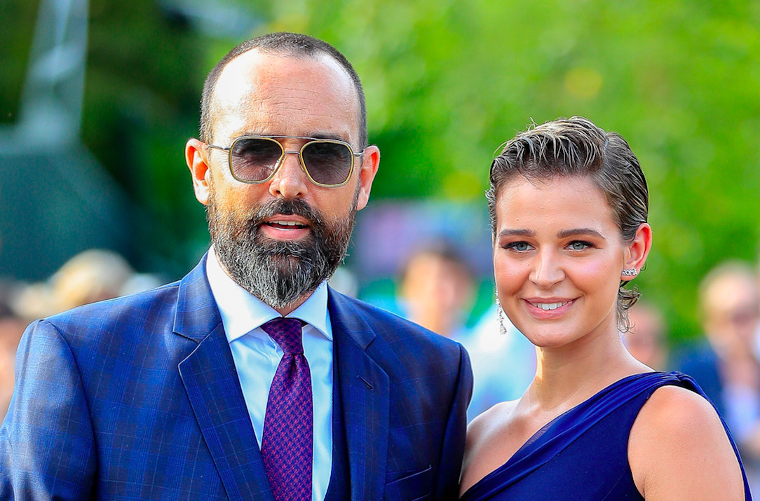 Risto Mejide y Laura Escanes en la boda de María Pombo y Pablo Castellano / AGENCIAS