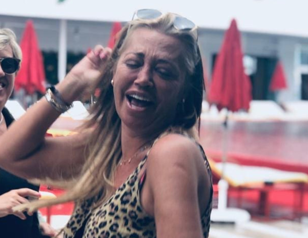 Belén Esteban dándolo todo durante su despedida de soltera en Ibiza / INSTAGRAM