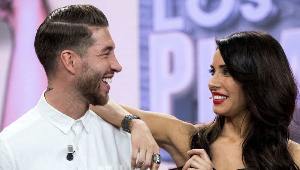 Pilar Rubio y Sergio Ramos en El Hormiguero / Antena 3