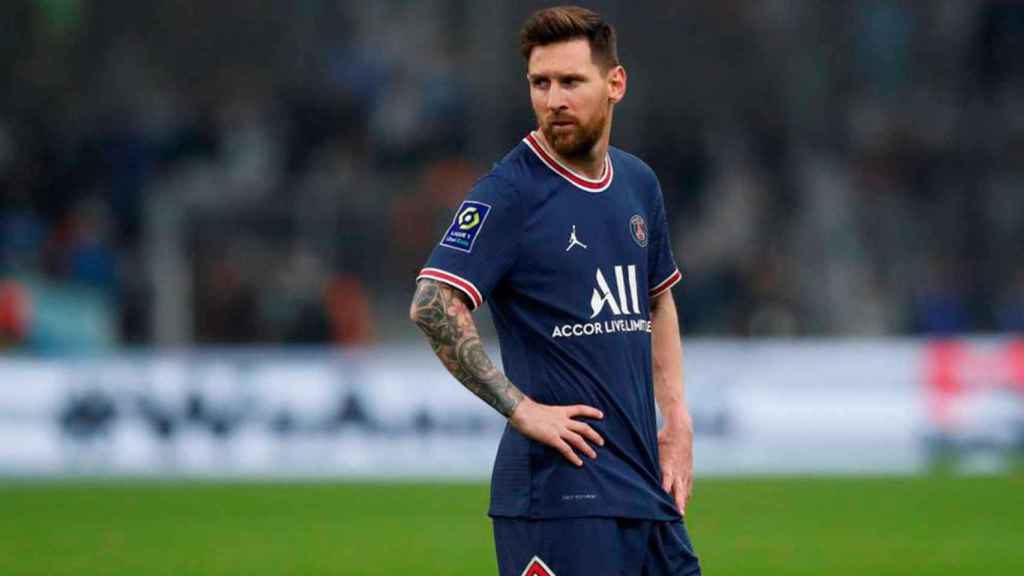 Leo Messi, durante un partido con el PSG esta temporada / EFE