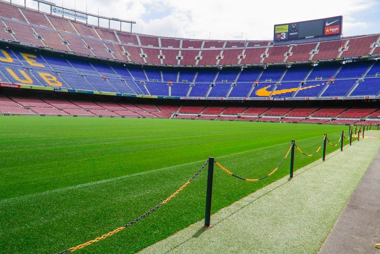 Imagen del Camp Nou vacío / Redes