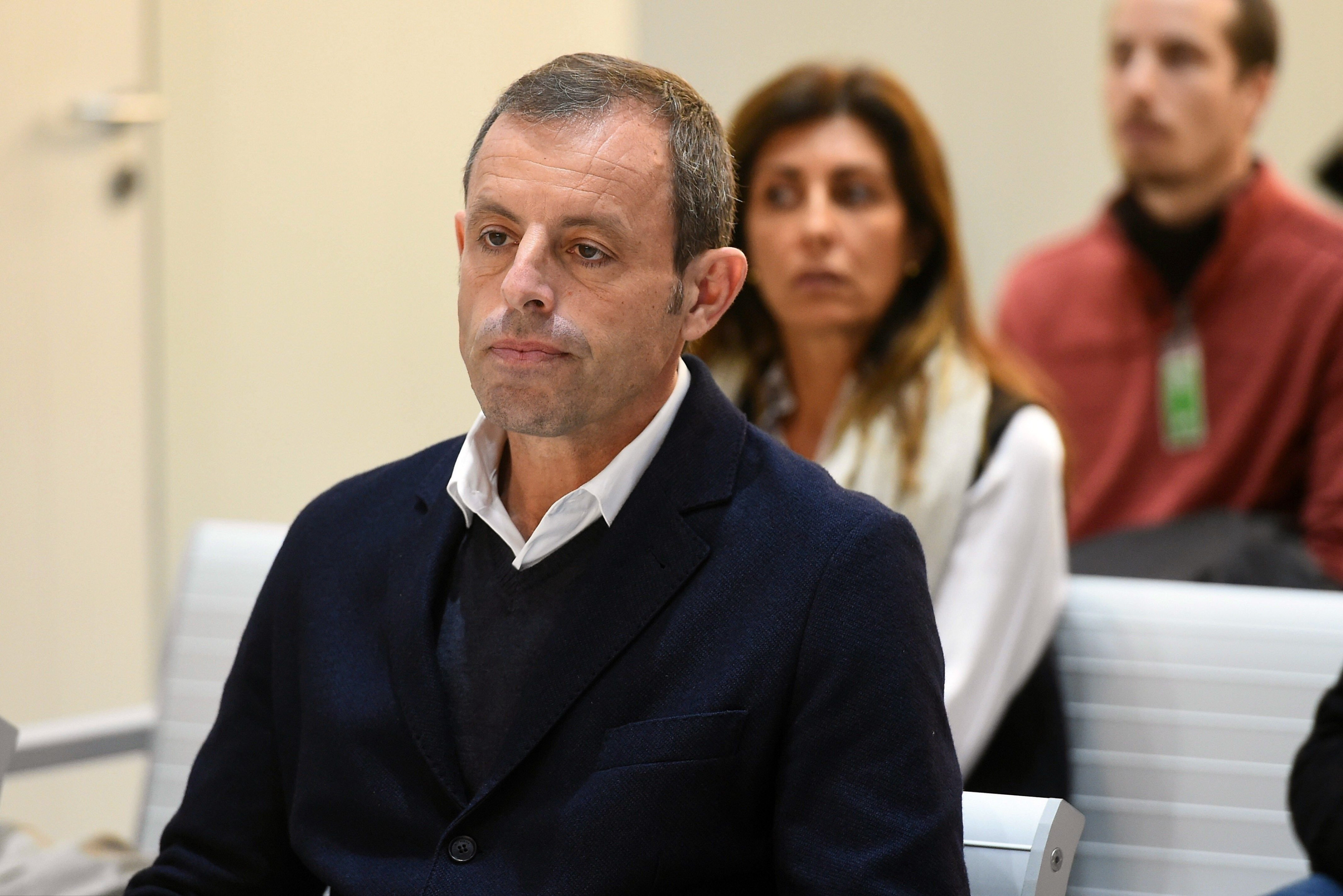 Una foto de Sandro Rosell durante el primer día de juicio / EFE