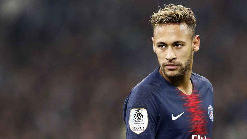 Neymar juega el PSG-Olypique de Marsella / EFE