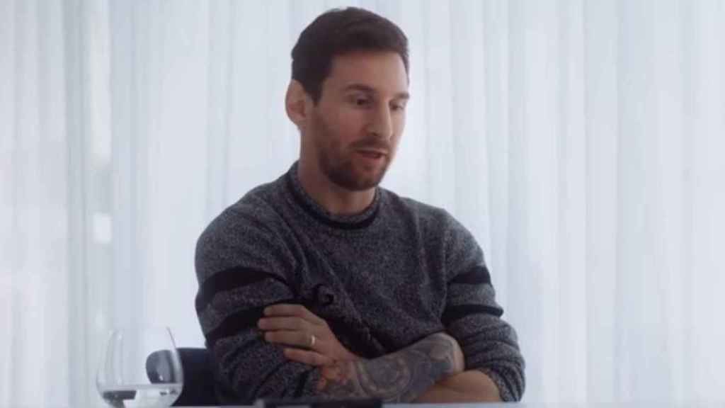 Messi en la entrevista con Évole / LA SEXTA