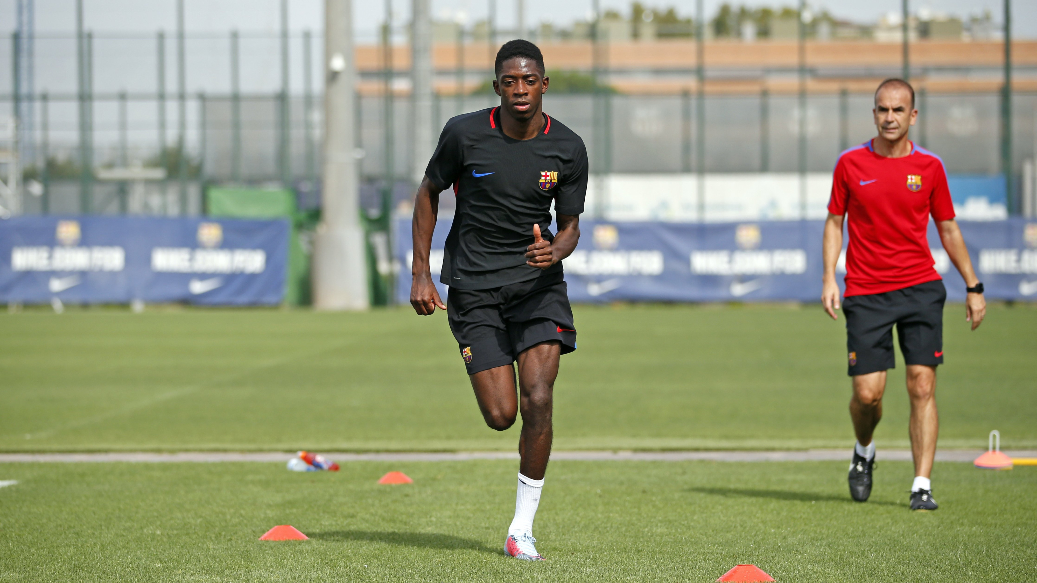 Ousmane Dembélé entrenament Barça / FC Barcelona