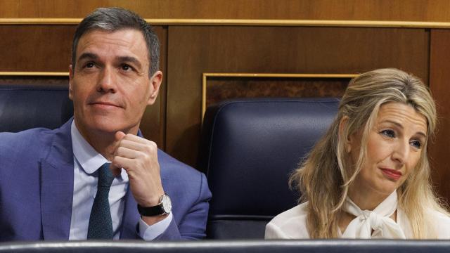 El presidente del Gobierno, Pedro Sánchez, y la vicepresidenta Yolanda Díaz / EUROPA PRESS