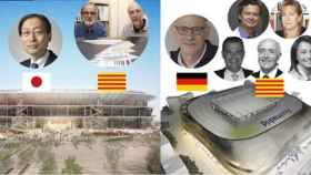 Recopilación de los arquitectos que intervendrán en los nuevos estadios y su nacionalidad / CG