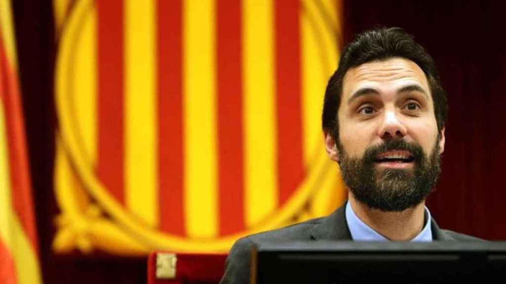 Roger Torrent, expresidente del Parlament catalán, en una imagen de archivo