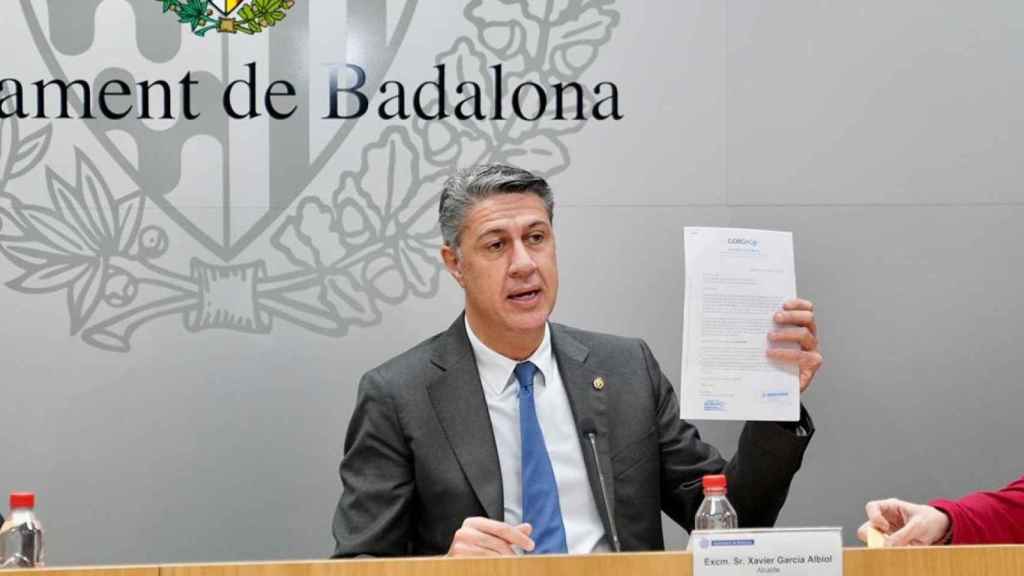 El alcalde de Badalona, Xavier García Albiol / EP