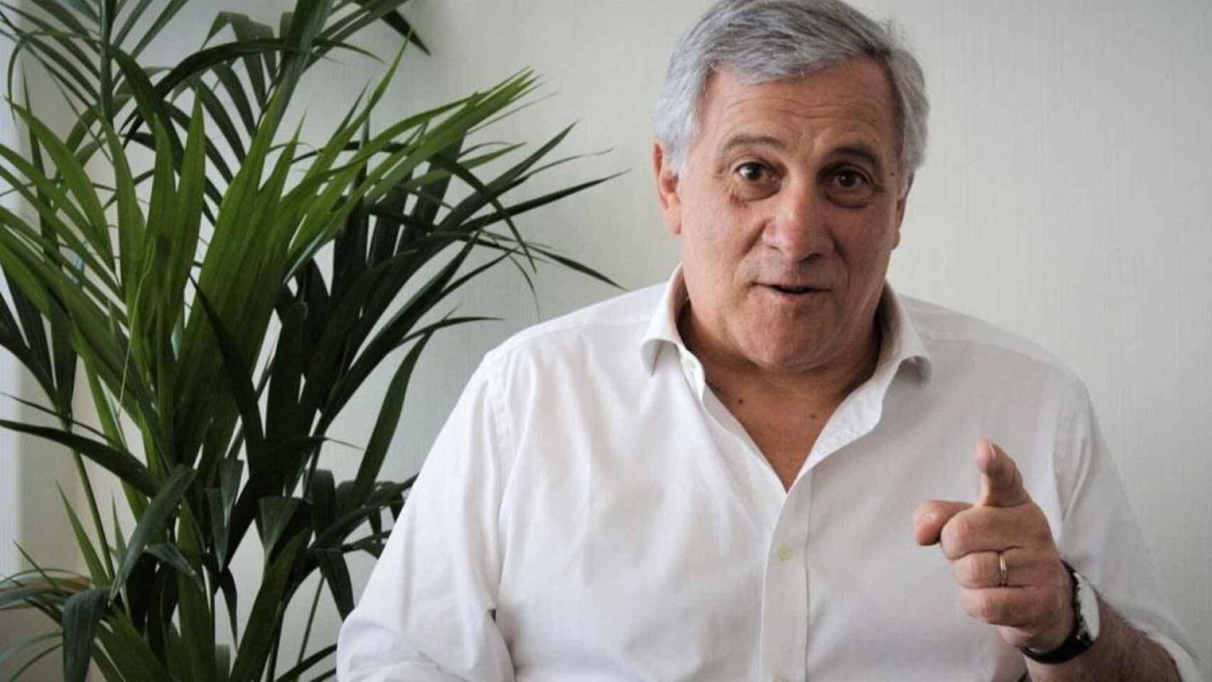 Antonio Tajani, expresidente del Parlamento Europeo / EE