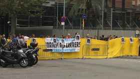 Manifestación de Tsunami Democràtic ante el Departamento de Interior / CG