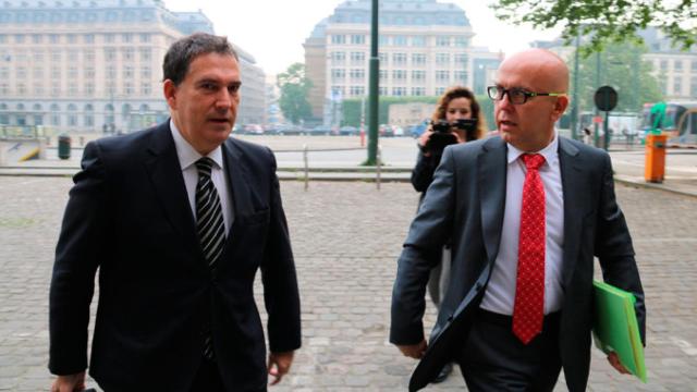 Los abogados Jaume Alonso-Cuevillas y Gonzalo Boye, dos de los letrados del 'procés' / EFE