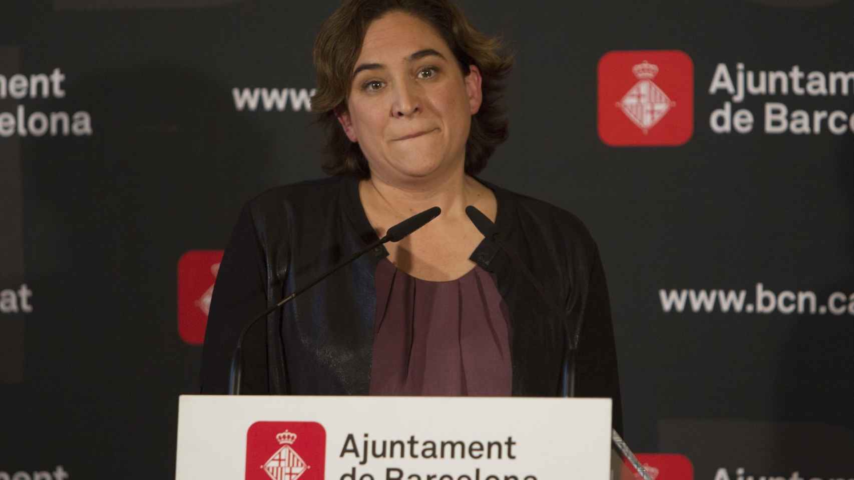 Ada Colau, alcaldesa de Barcelona, en una imagen de archivo / EFE