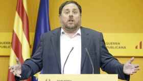 El cabeza de lista de ERC, Oriol Junqueras