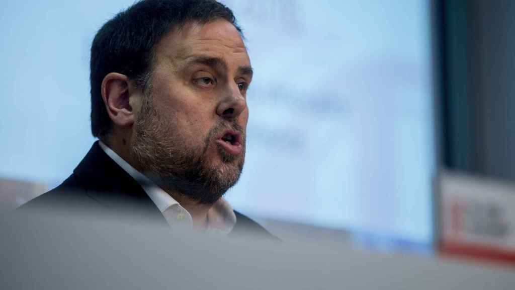 Oriol Junqueras, exvicepresidente de la Generalitat, que se encuentra en prisión provisional / EFE