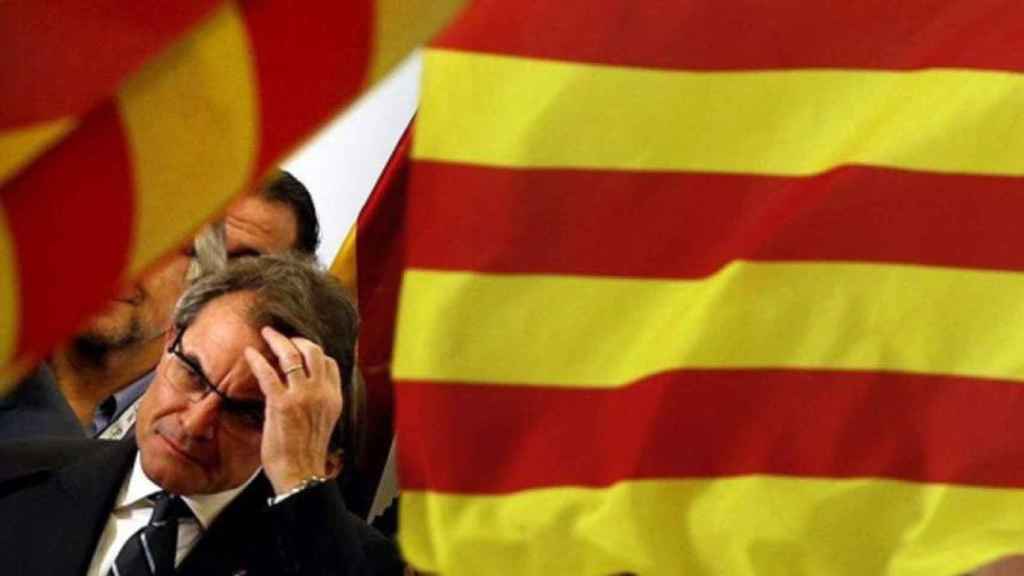 El presidente en funciones de la Generalitat y candidato de Junts pel Sí, Artur Mas.