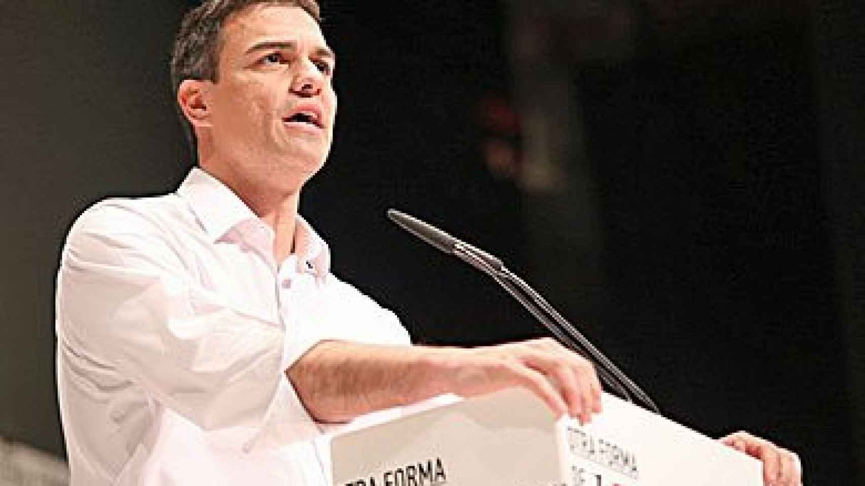 El secretario general del PSOE, Pedro Sánchez