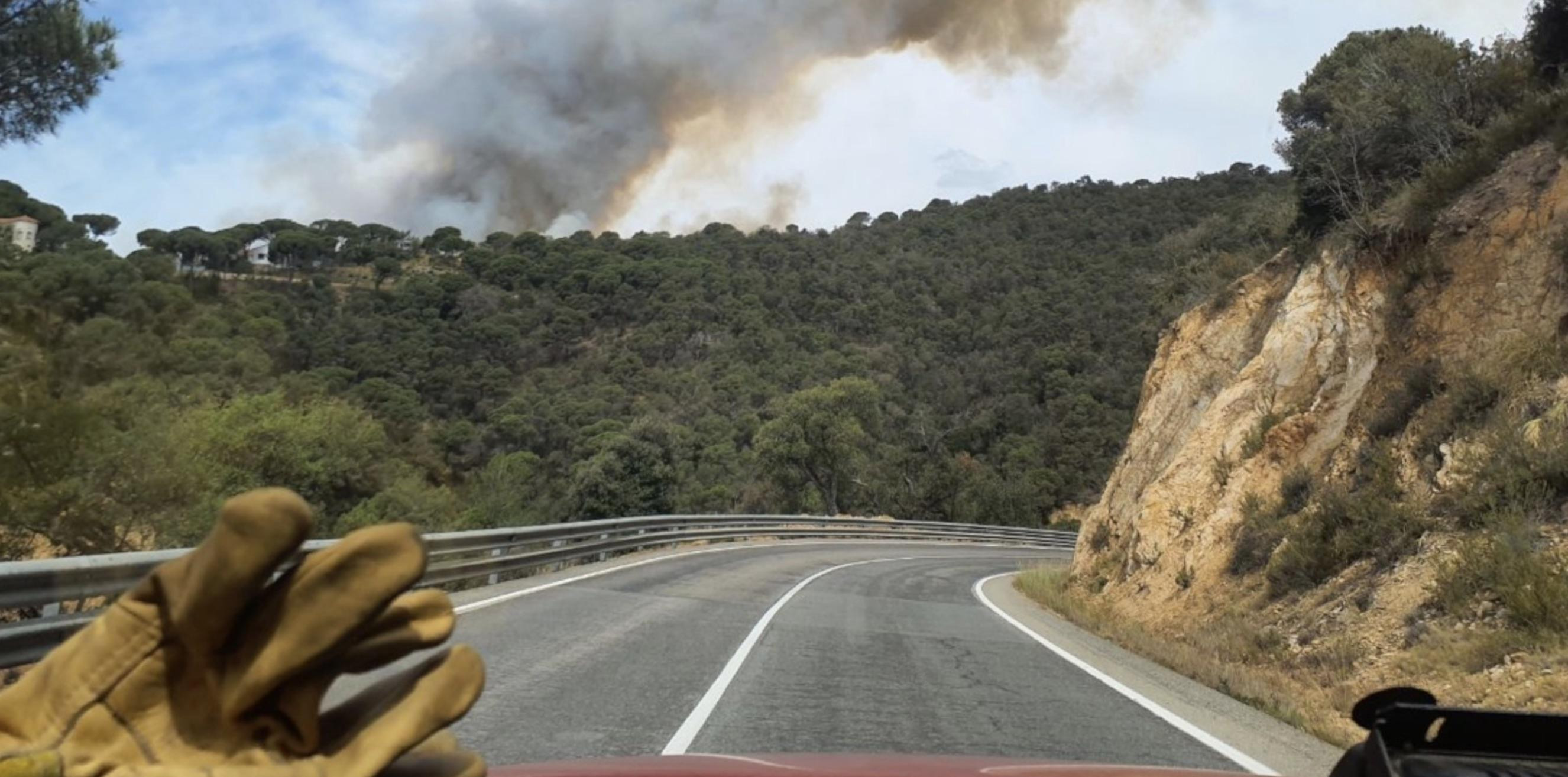 Riesgo de incendios forestales en Cataluña / BOMBERS