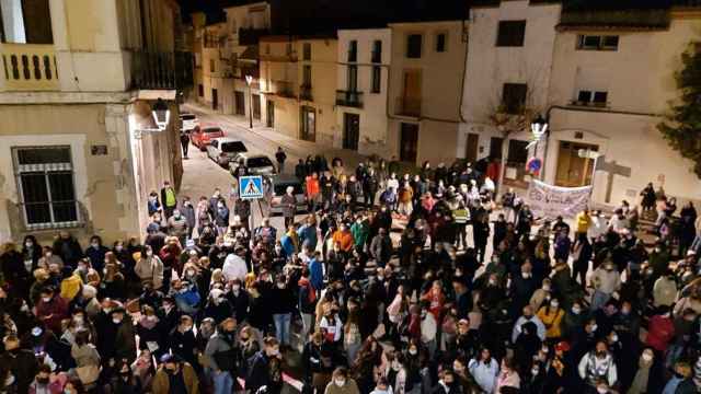 Concentración en repulsa por la violación de una menor en Igualada / EUROPA PRESS