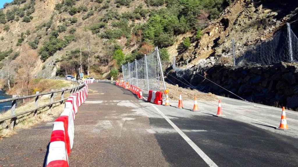 Paso alternativo en el tramo de la C-13 en Lleida / EP