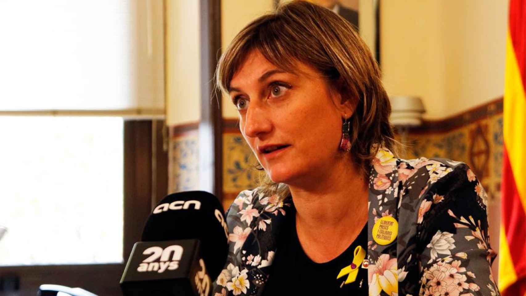 Alba Vergés, consejera catalana de Sanidad, en una entrevista anterior / CG