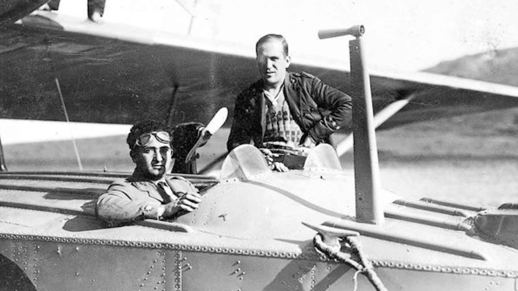 Ramón Franco en el vuelo Plus Ultra / EJÉRCITO DEL AIRE