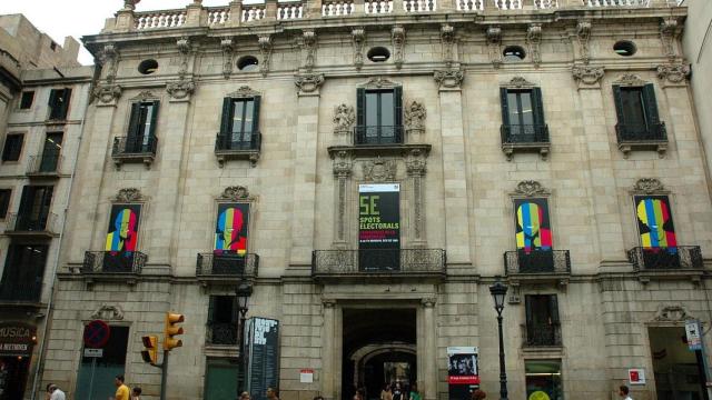Una foto de archivo del Palacio de la Virreina en Las Ramblas de Barcelona