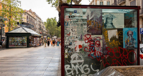 Floristerías de las Ramblas / LUIS MIGUEL AÑÓN (CG)