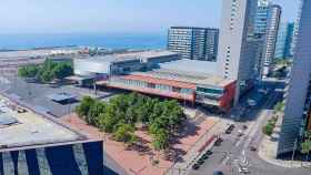 Imagen aérea del Centro de Convenciones Internacional de Barcelona, en la zona del Fòrum / CG