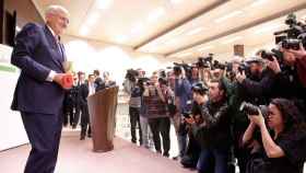 Juan Roig, dueño y presidente ejecutivo de Mercadona, durante la presentación de resultados