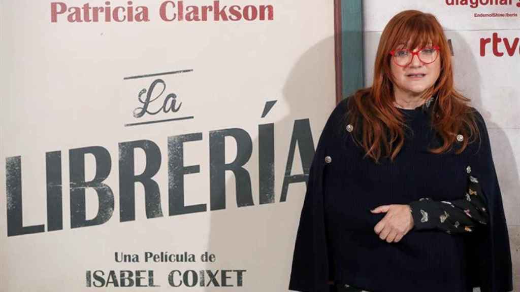 La realizadora Isabel Coixet en la presentación de su película 'La librería', en Madrid / EFE