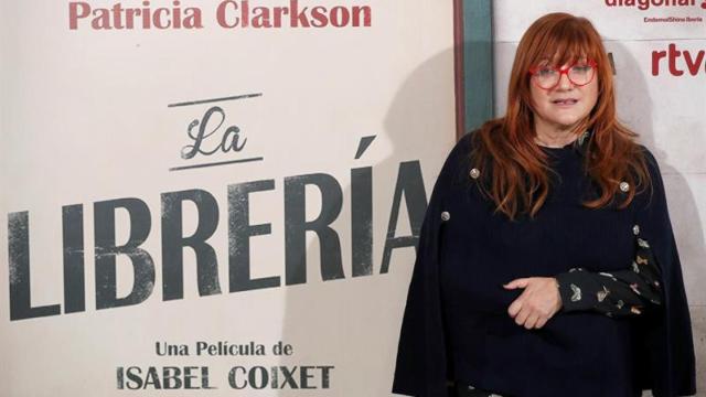 La realizadora Isabel Coixet en la presentación de su película 'La librería', en Madrid / EFE