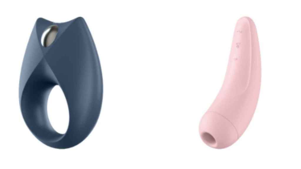 Un Satisfyer Royal One y un Satisfyer Curvy 2+