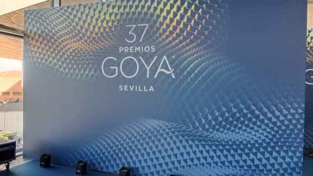 La alfombra 'roja' de los premios Goya / JC