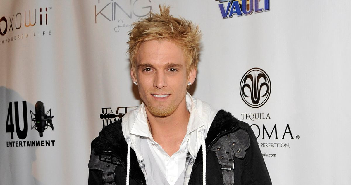 El cantante y actor estadounidense Aaron Carter / EP