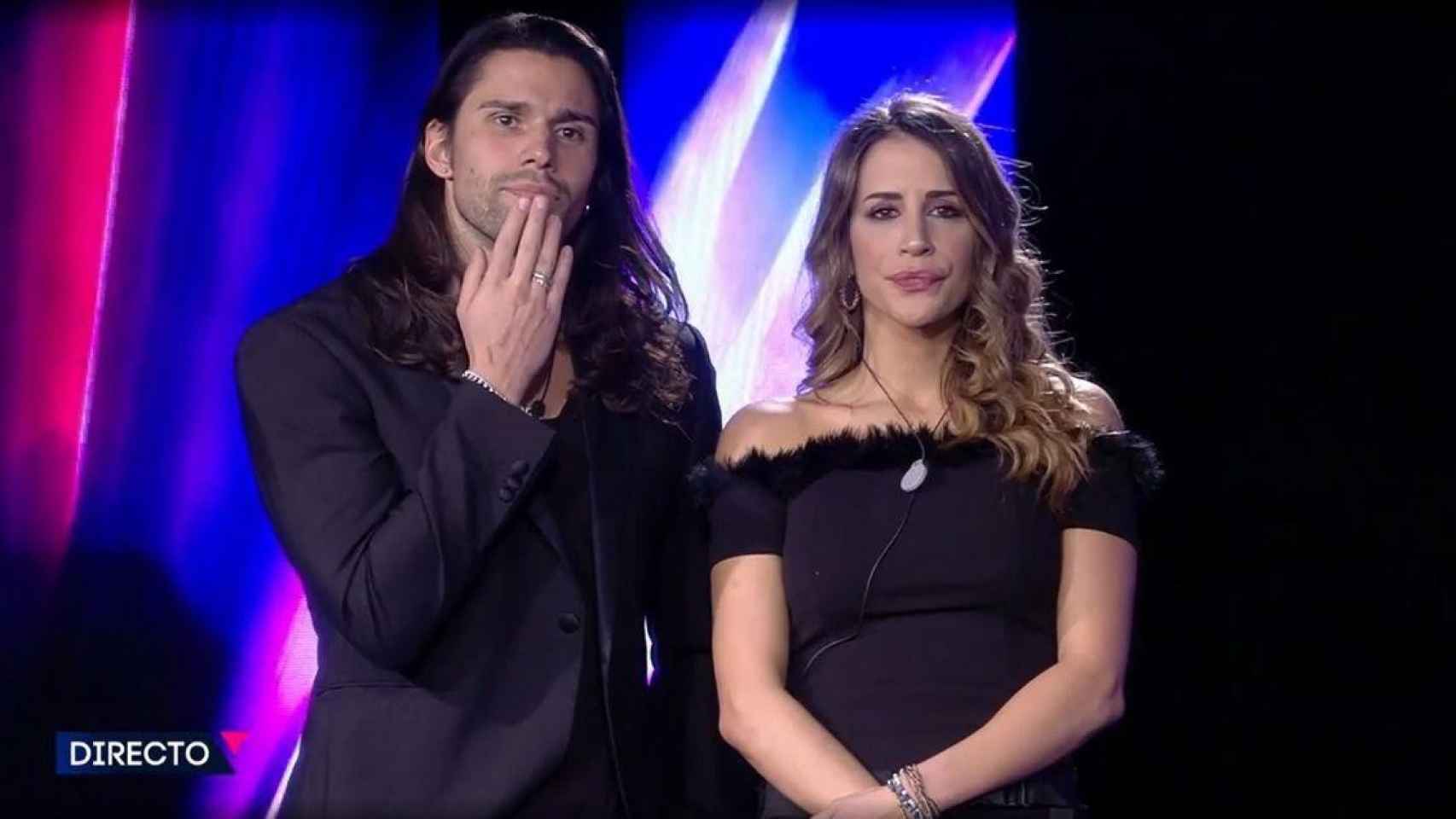 Luca Onestini y Cristina Porta en 'Secret Story' / MEDIASET