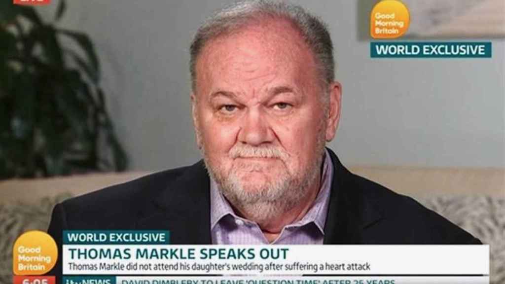 El padre de Meghan Markle vuelve a salir a los medios