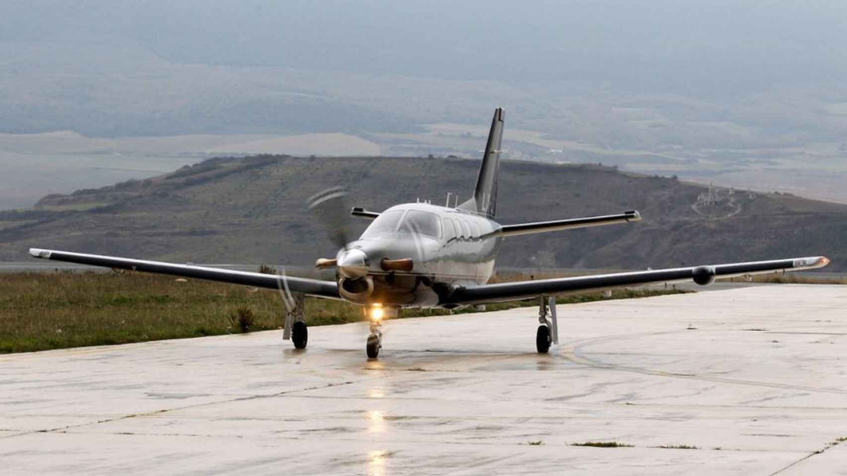 Un avión privado en una imagen de archivo / EFE